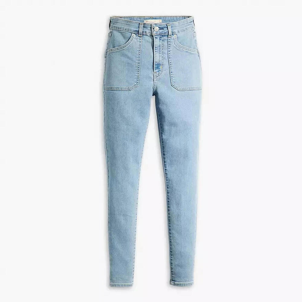 Levi's 721 High Rise Skinny Utility Women's Jeans 31x28 $69 MSRP NWT - Picture 4 of 9